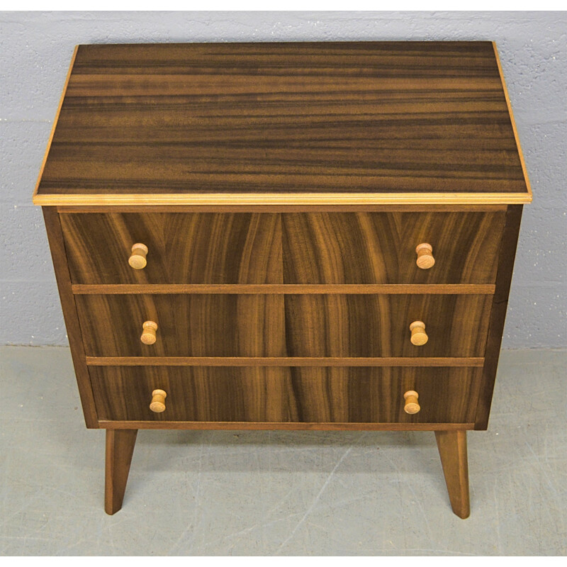 Vintage Australian Walnut Chest of Drawers by Morris of Glasgow - 1960s
