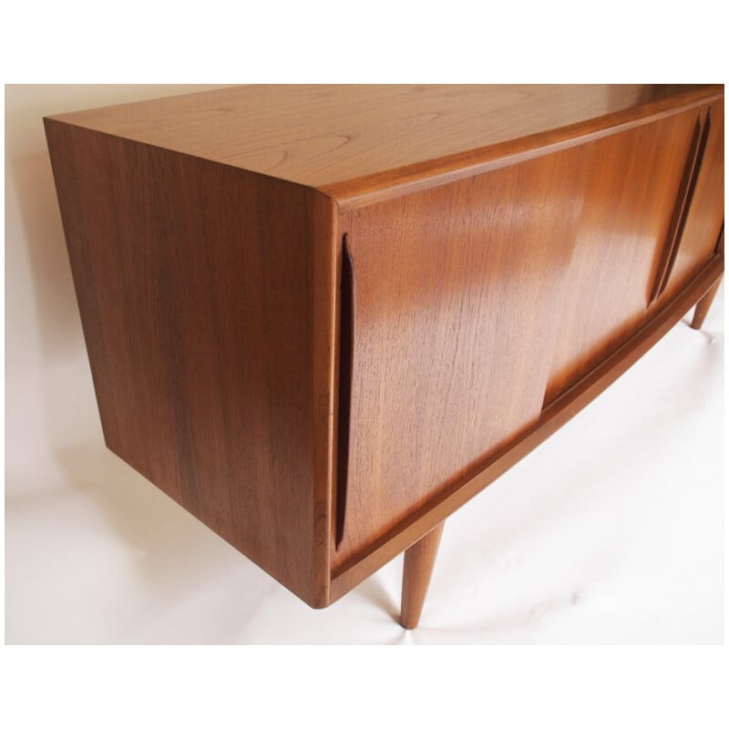 Scandinavian sideboard in teak , HP HANSEN - 1960s