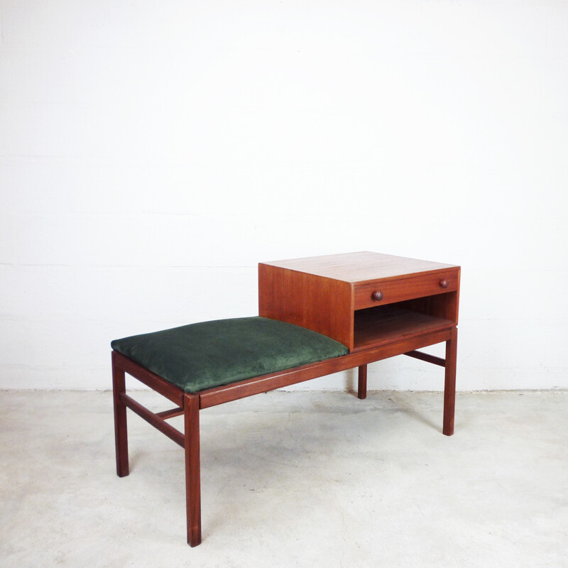 Vintage swedish telephone bench by Engström & Myrstrand for Tingström - 1960