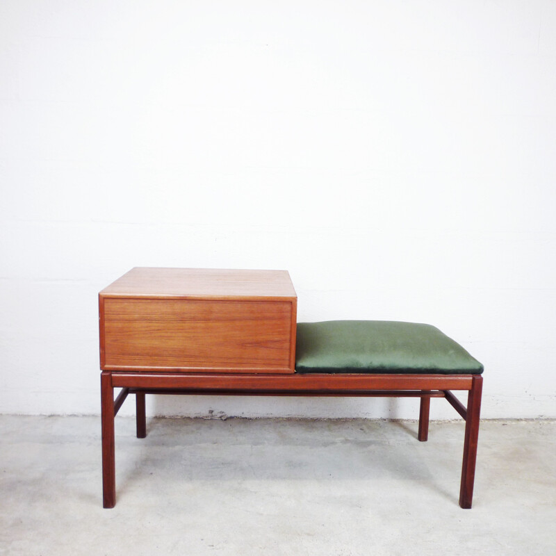 Vintage swedish telephone bench by Engström & Myrstrand for Tingström - 1960