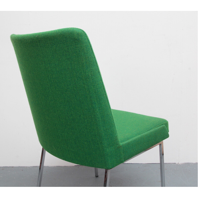 Chaise vintage allemande verte de Mauser - 1960