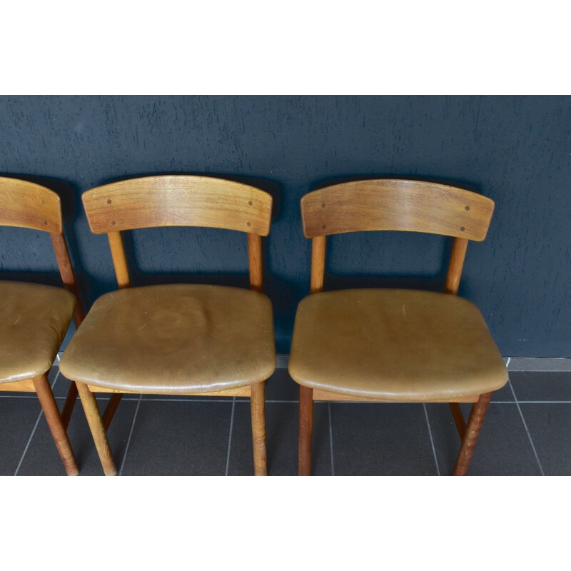 Set of 4 3236 by Børge Mogensen for Fredericia Furniture - 1960s 