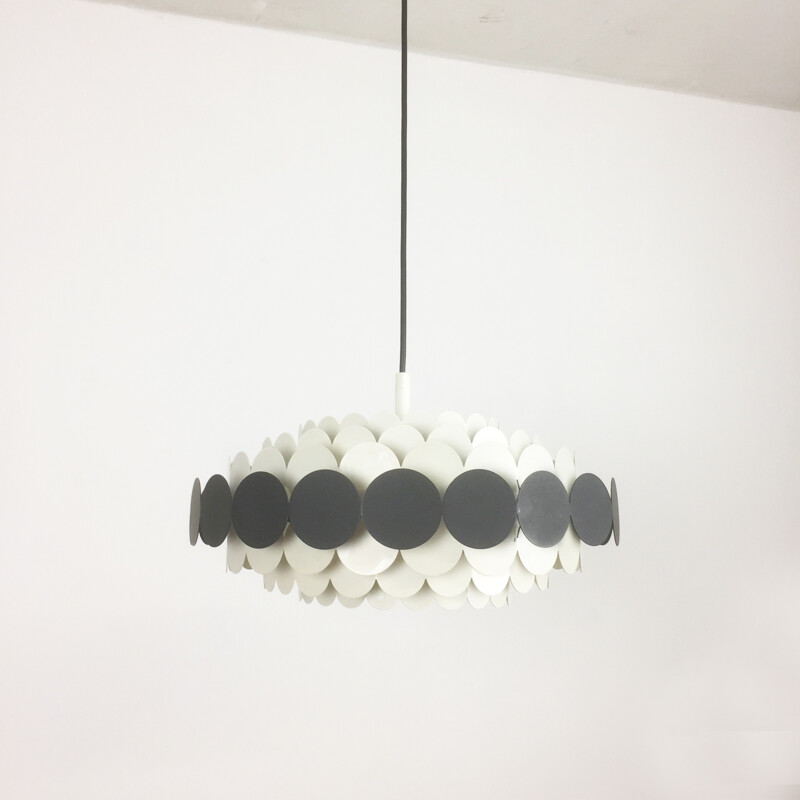 Vintage German Hanging Lamp by DORIA LIGHTS - 1970s