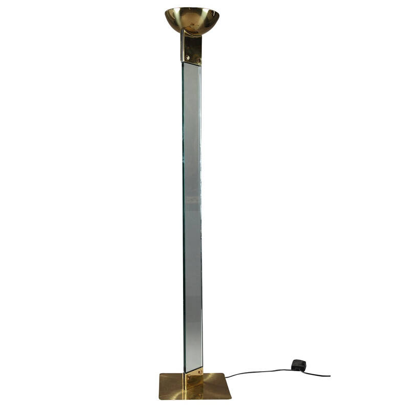 Vintage "Laser uplighter" floor Lamp by Max Baguara for Lamperti - 1960s