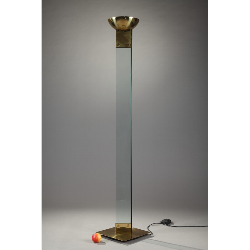 Vintage "Laser uplighter" floor Lamp by Max Baguara for Lamperti - 1960s