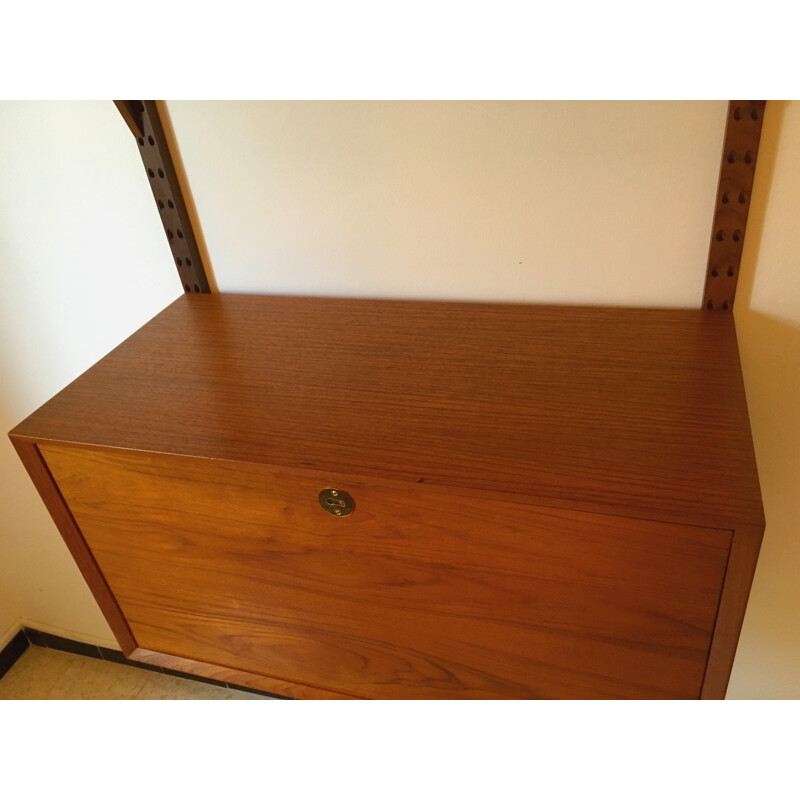 Scandinavian teak secretary by Poul Cadovius, 1960