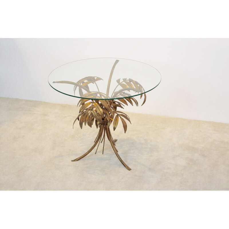 Vintage palm Tree Coffee Table by Hans Kögl -1970s