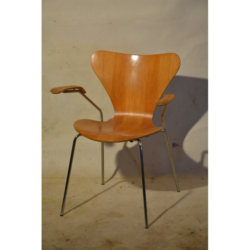Chair in pine, Arne JACOBSEN - 1970s