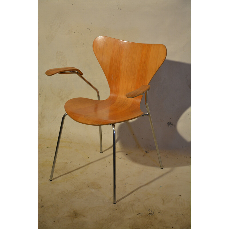 Chair in pine, Arne JACOBSEN - 1970s