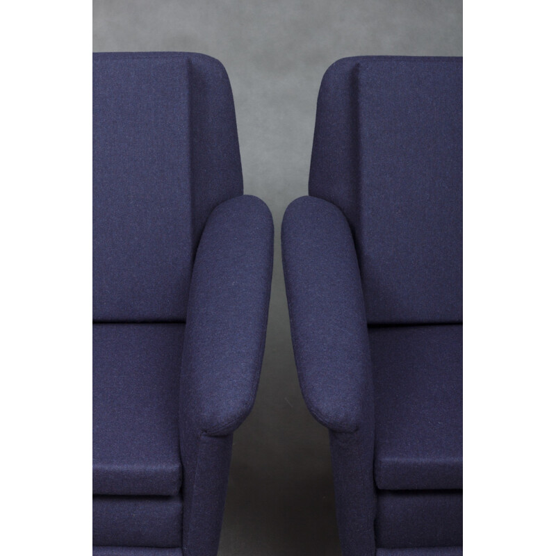 Pair of easy chairs by Folke Ohlsson for Fritz Hansen - 1960s