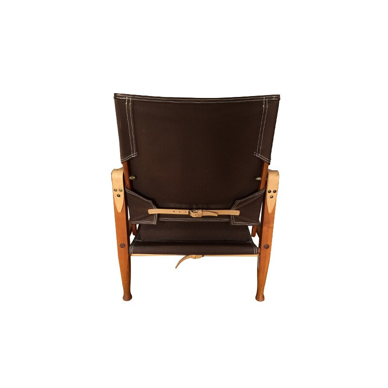 Pair of safari armchairs, Kaare KLINT - 1960s