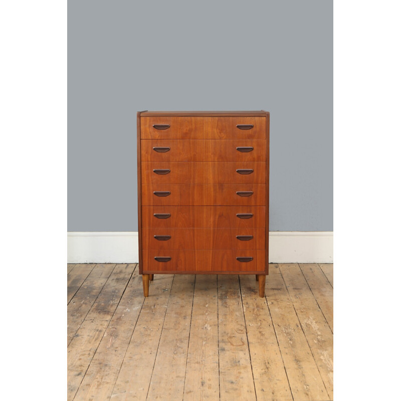 Danish Vintage Chest of Drawers in Teak - 1960s