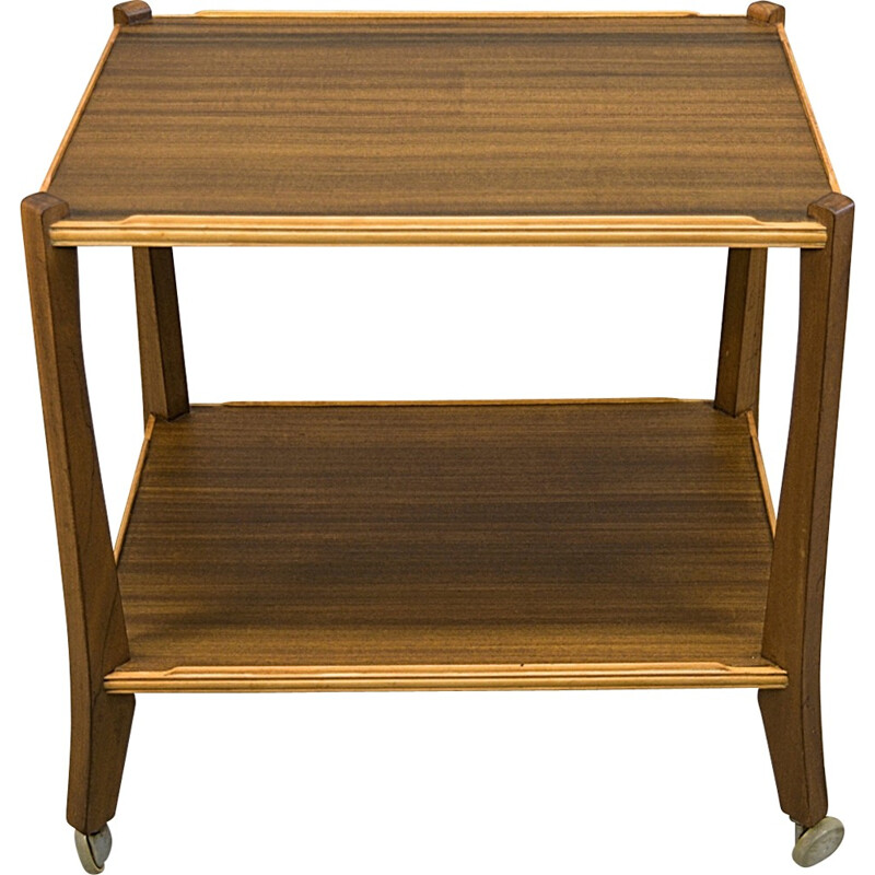 Vintage Australian Walnut DrinksTea Trolley by Morris of Glasgow - 1960s