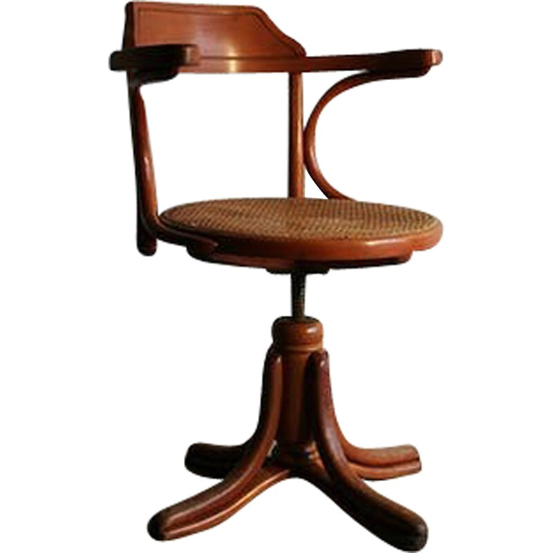 Vintage French Desk Chair by Thonet - 1930s