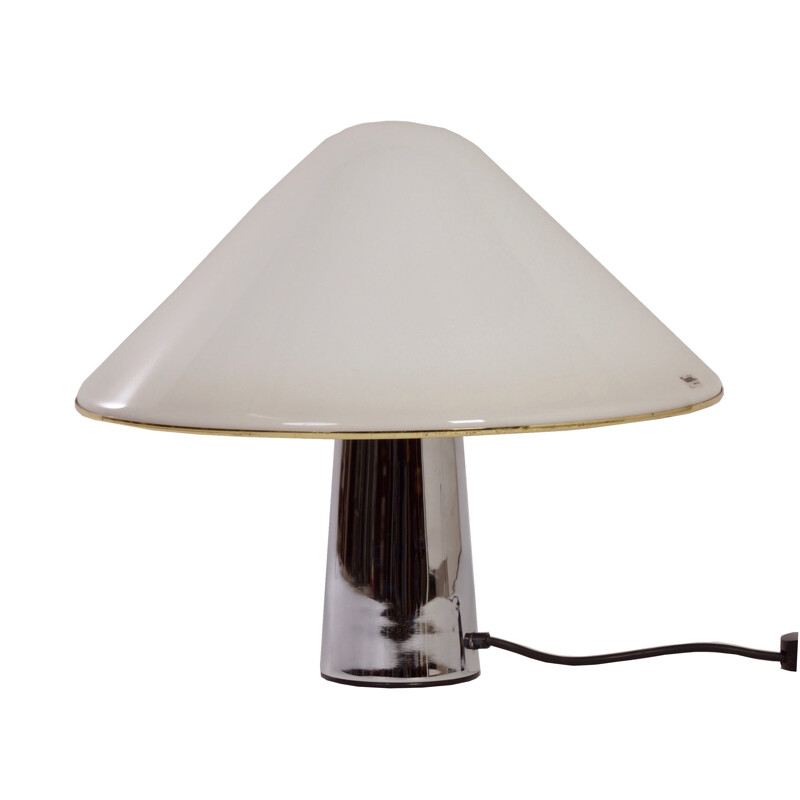 White Mushroom Lamp by Guzzini - 1970s