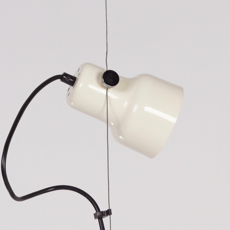 Dutch Hanging Lamp with Three White Spots from GEPO - 1970s