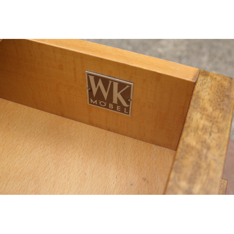 Walnut Desk by Georg Satink for WK Mobel, Model 468 - 1950s