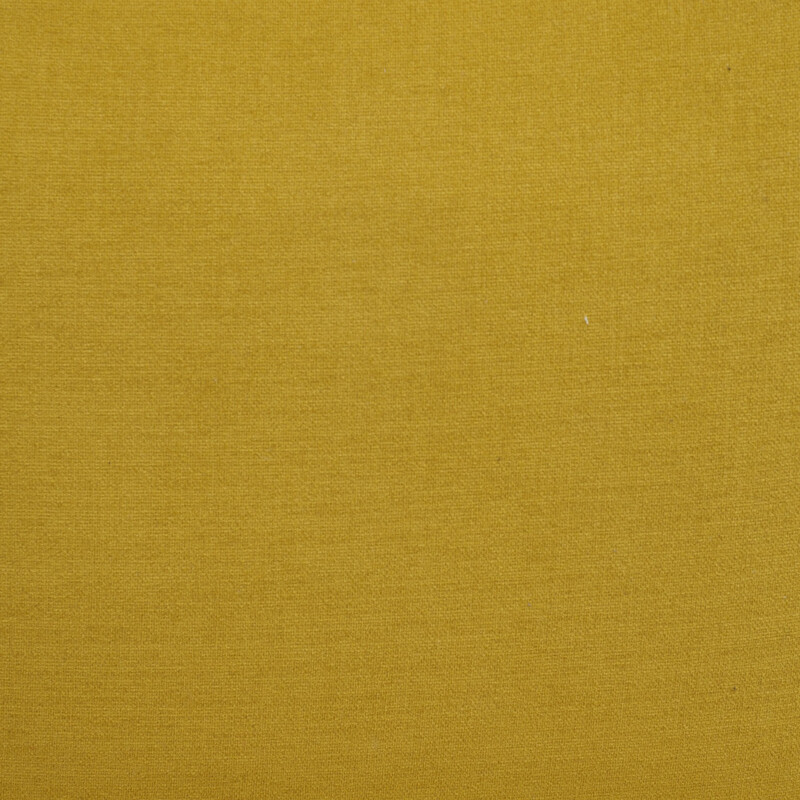 Fauteuil vintage jaune en bois - 1950