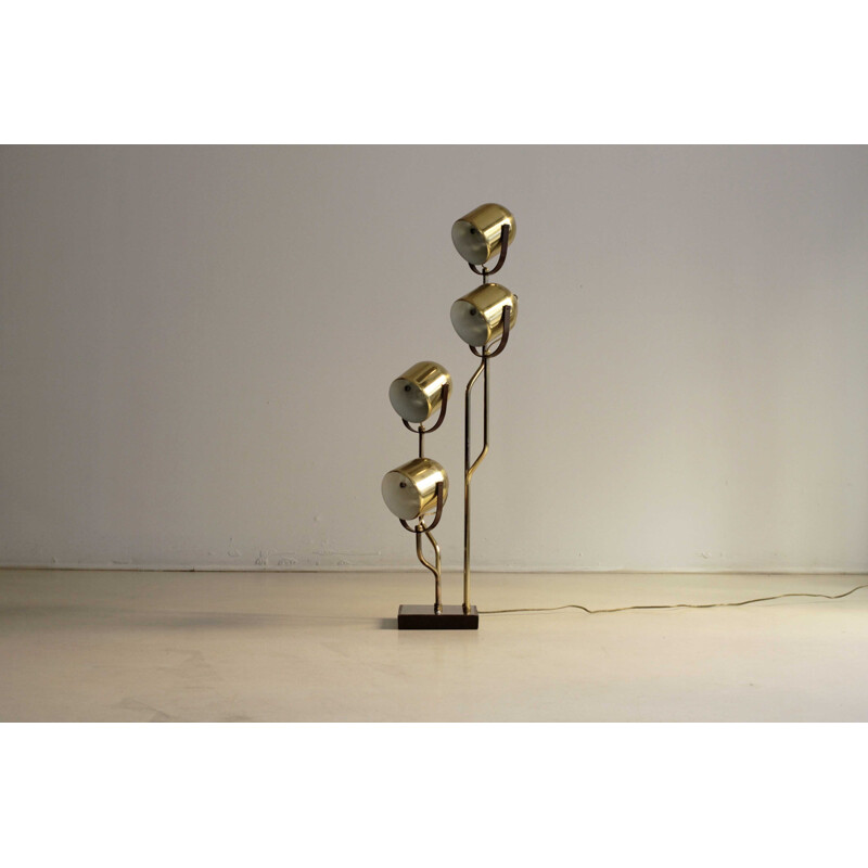 Vintage lamp in brass by Goffredo Reggiani - 1960s