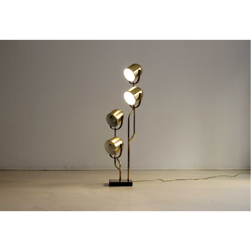 Lampe vintage en laiton par Goffredo Reggiani - 1960