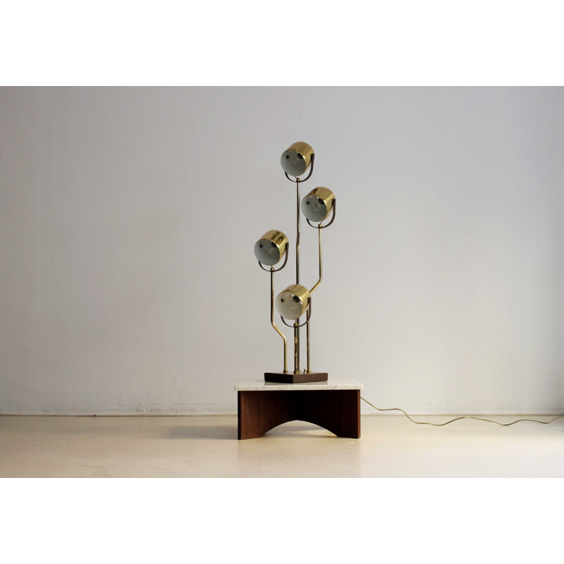 Vintage lamp in brass by Goffredo Reggiani - 1960s