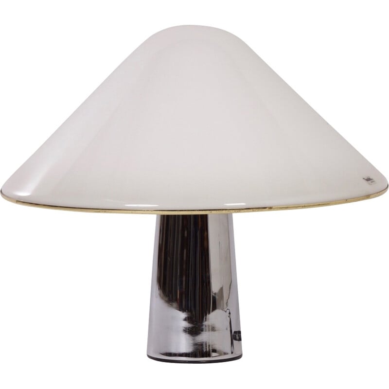 White Mushroom Lamp by Guzzini - 1970s