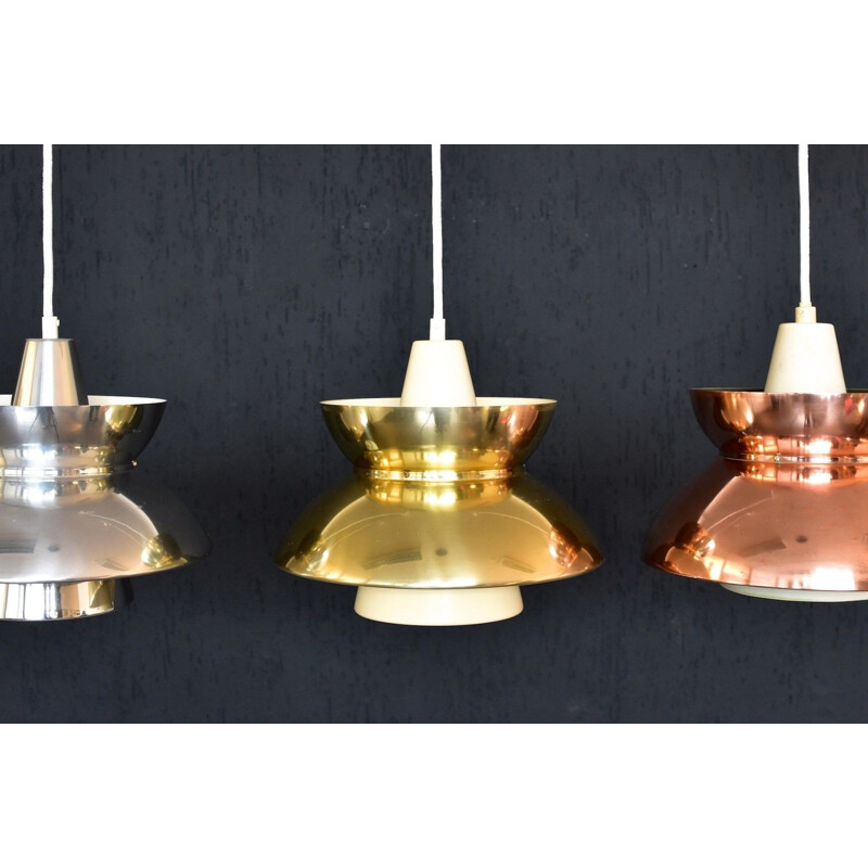 Brass Louis Poulsen pendant lamp "DooWop" - 1960s