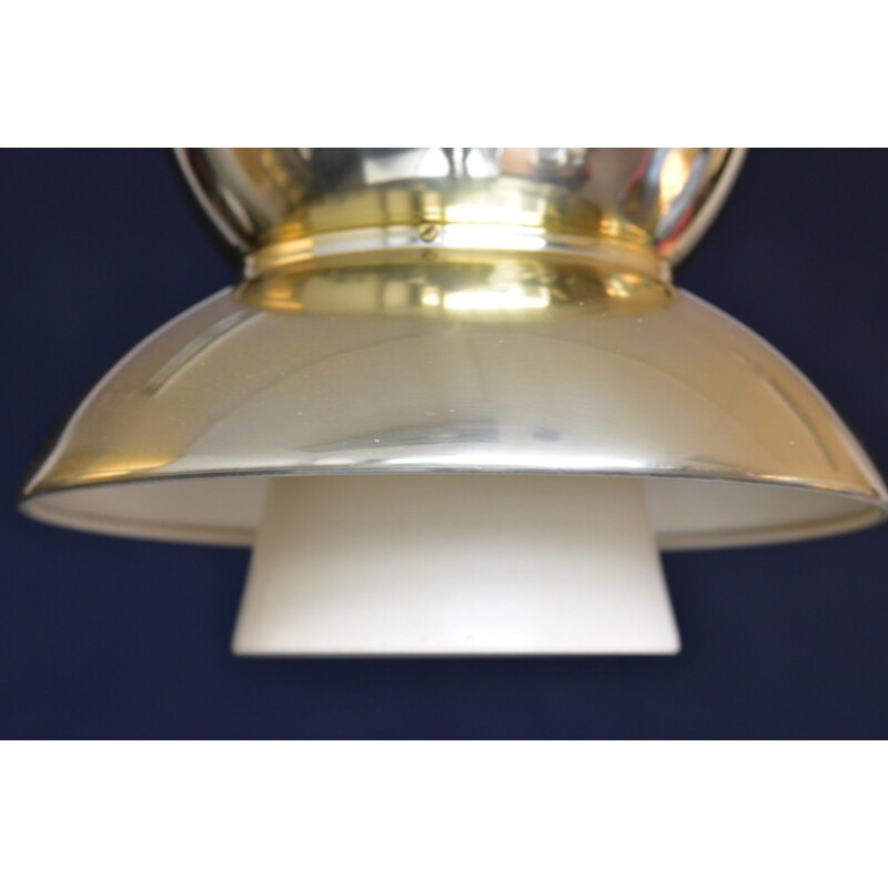 Brass Louis Poulsen pendant lamp "DooWop" - 1960s