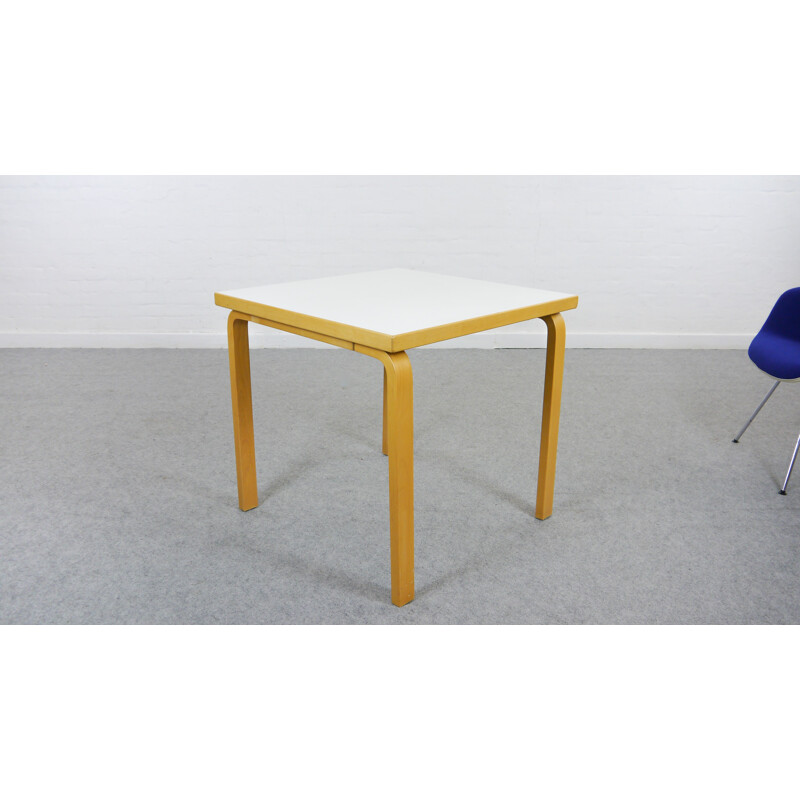 Dinning "Alvar Aalto"  model 81C for Artek in Birch-White - 1930s