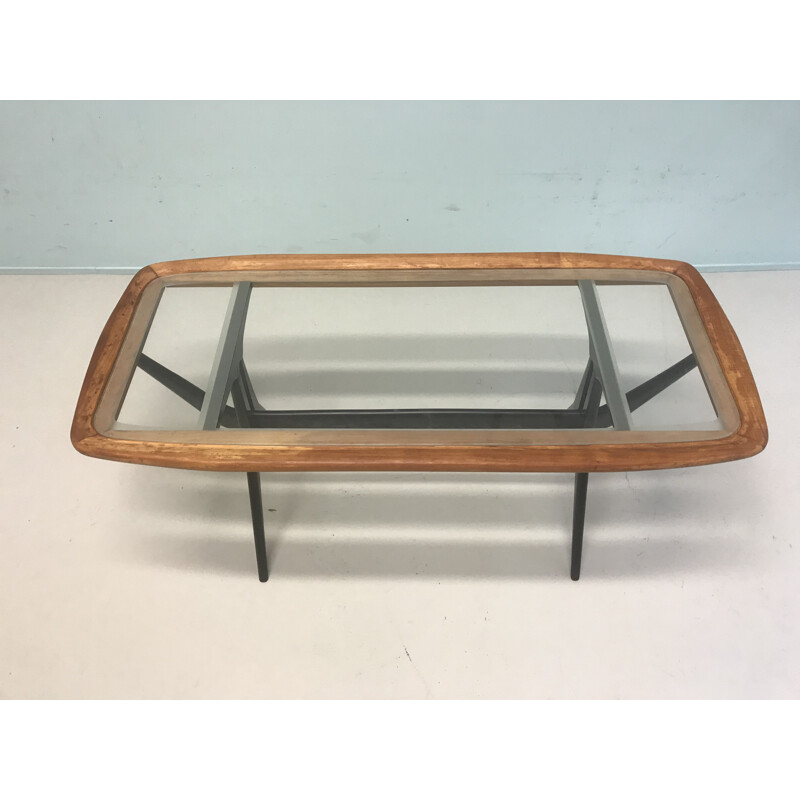 Vintage coffee table by Cesare Lacca for Cassina - 1960s