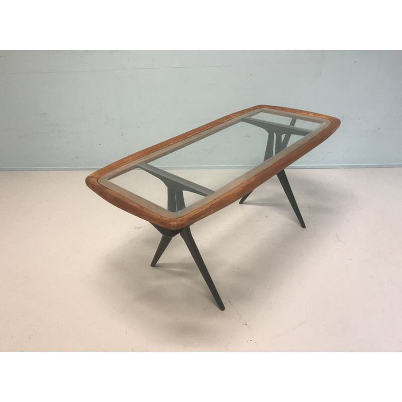 Vintage coffee table by Cesare Lacca for Cassina - 1960s