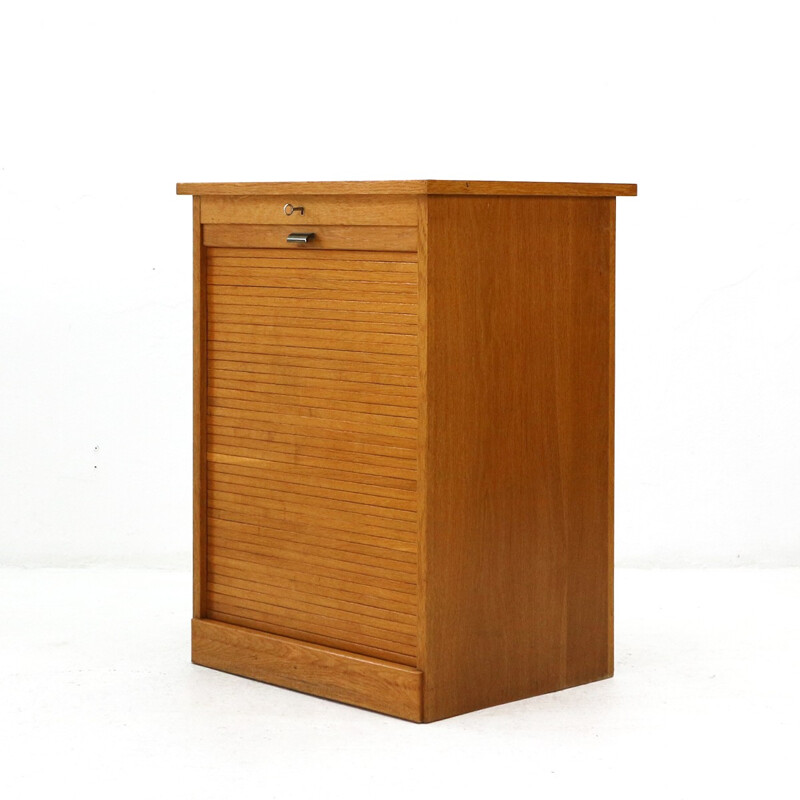 Meuble vintage de bureau en chêne - 1960