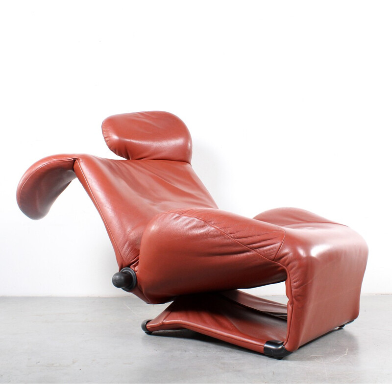 Wink armchair by Toshiyuji Kita for Cassina - 1980s 