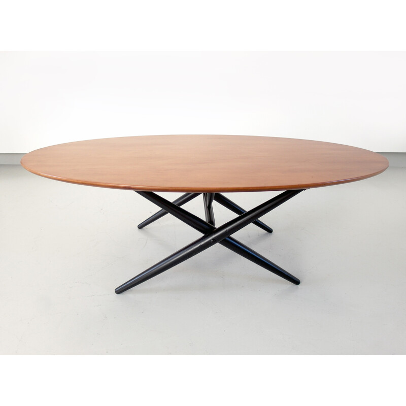 Early "Ovalette" coffe table by Ilmari Tapiovaara for Asko Oy Lahti, Finland - 1953