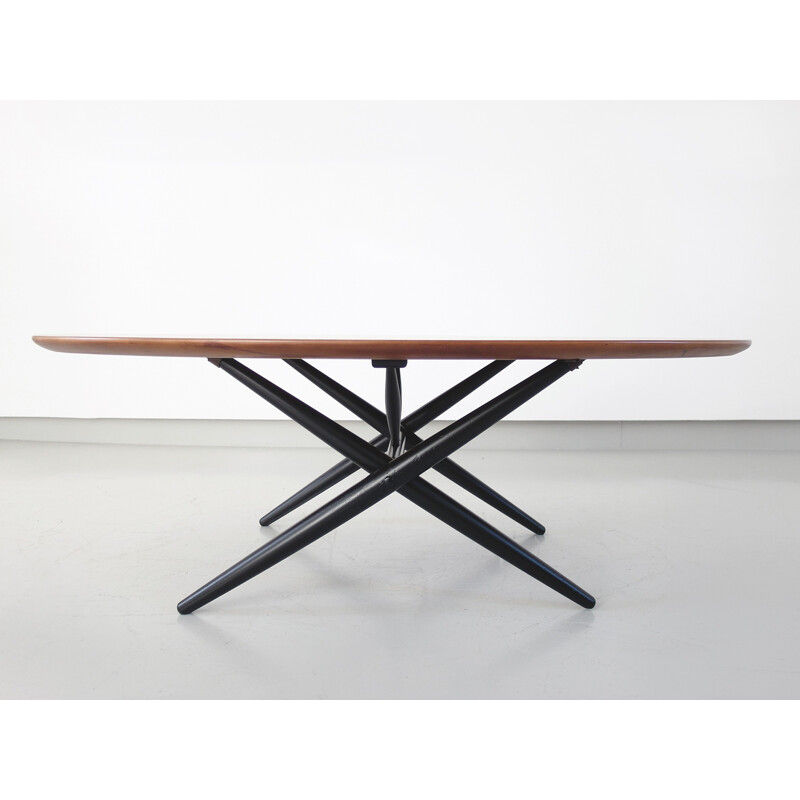 Early "Ovalette" coffe table by Ilmari Tapiovaara for Asko Oy Lahti, Finland - 1953