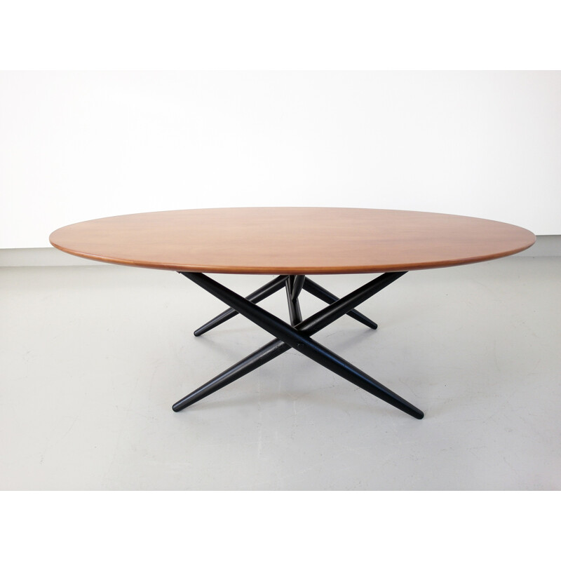 Early "Ovalette" coffe table by Ilmari Tapiovaara for Asko Oy Lahti, Finland - 1953