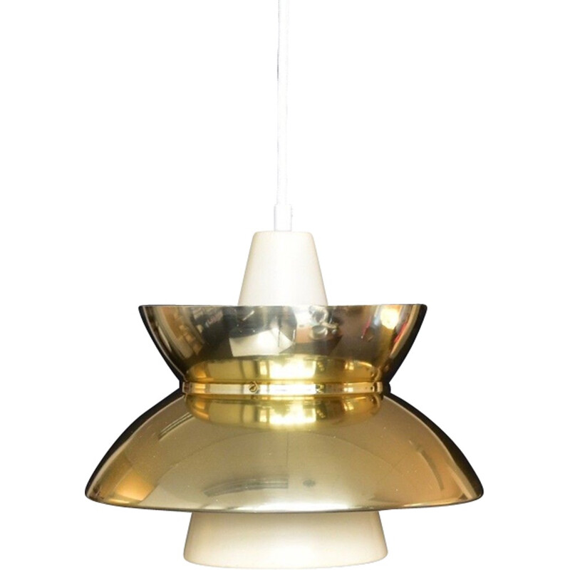 Brass Louis Poulsen pendant lamp "DooWop" - 1960s