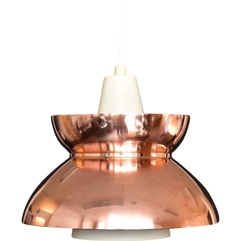 Copper Louis Poulsen pendant lamp "DooWop" - 1960s