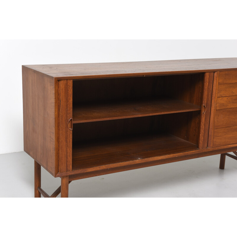 Sideboard drum doors by Peter Hvidt and Molgaard Nielsen - 1950s