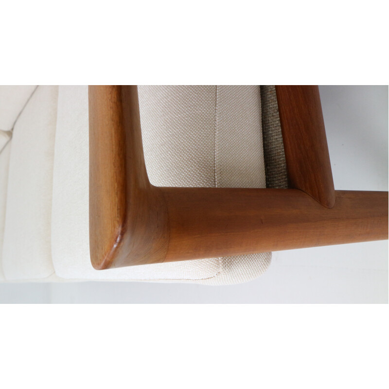 Danish Teak 3 Seat Sofa by Sven Ellekaer for Komfort - 1960s