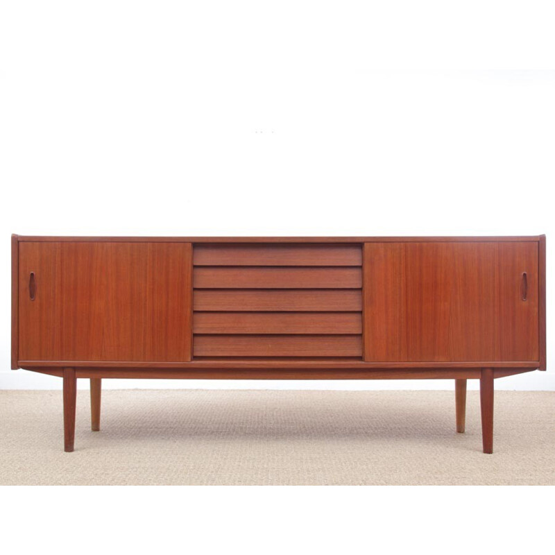 Vintage Scandinavian sideboard in teak by Nils Jonsson for Troeds Furniture - 1950s