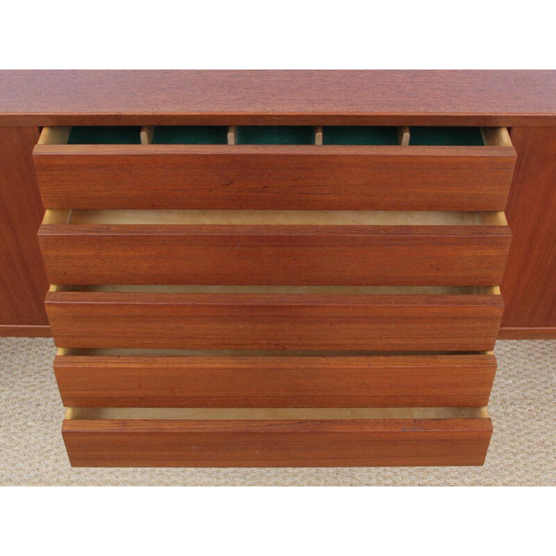 Vintage Scandinavian sideboard in teak by Nils Jonsson for Troeds Furniture - 1950s