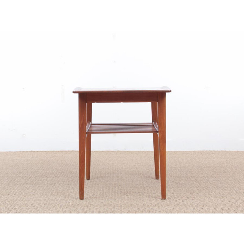 Scandinavian side table in solid teak by Tove and Edvard Kindt-Larsen for France and Søn - 1950s