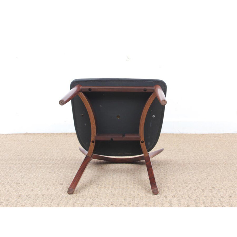 Set of 4 Rio Rosewood Chairs, Model Peter by Niels Koefoed - 1970s