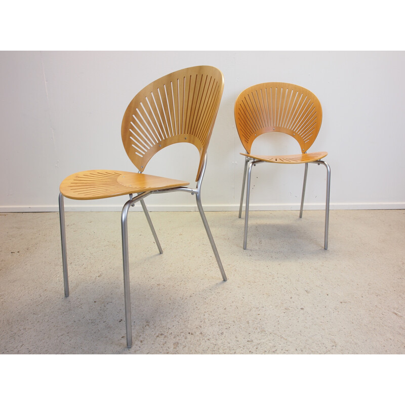 Set of 6 Trinidad chairs by Nanna Ditzel for Frederica - 1990s