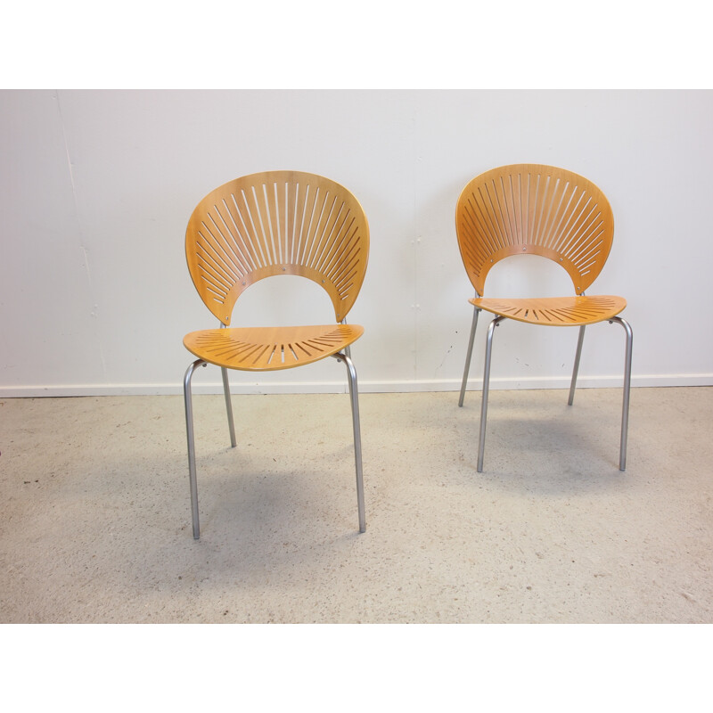 Set of 6 Trinidad chairs by Nanna Ditzel for Frederica - 1990s