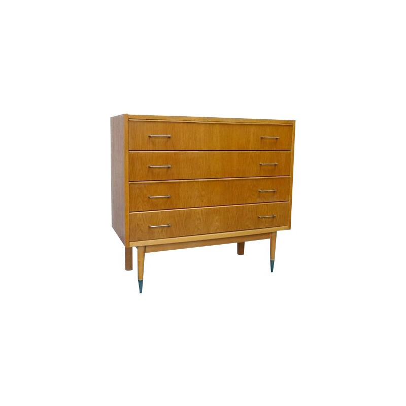 Vintage chest of 4 drawers - 1960s