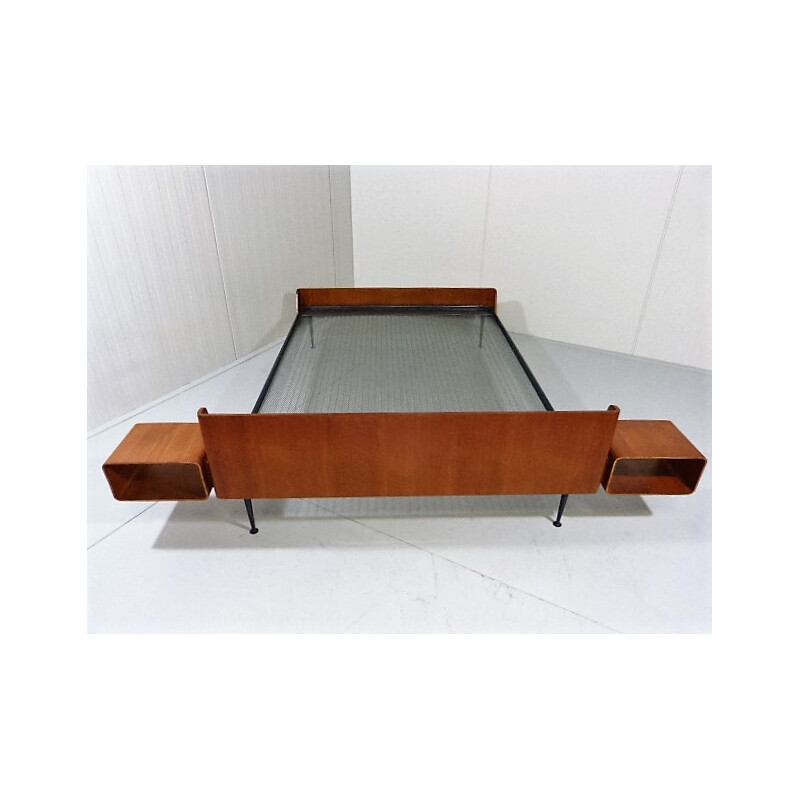 Double bed in teak, Friso KRAMER - 1960s