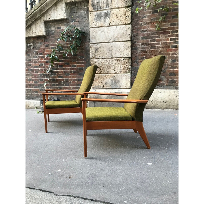 Pair of armchairs model "PK 988" by Parker Knoll - 1960s