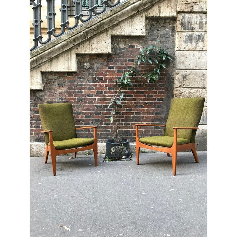 Pair of armchairs model "PK 988" by Parker Knoll - 1960s